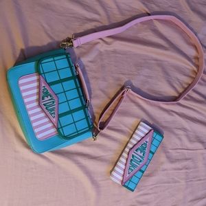 Purse with matching wallet